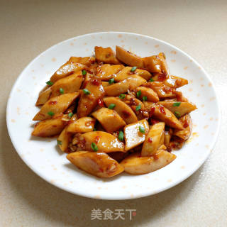 酱爆杏鲍菇的做法步骤：9