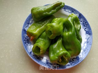 虎皮青椒的做法步骤：4