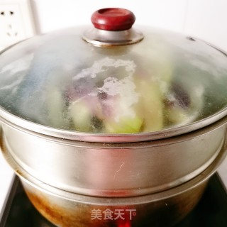 蒸茄子的做法步骤：3