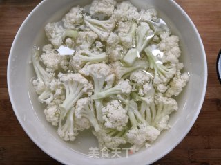 腐乳花菜的做法步骤：2