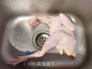 电饭煲整鸡的做法步骤：2