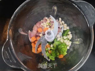 西兰花鸡肉糕的做法步骤：9