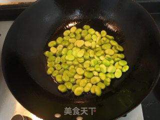 蒜苗蚕豆的做法步骤：5