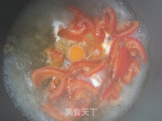 西红柿鸡蛋手擀面的做法步骤：2