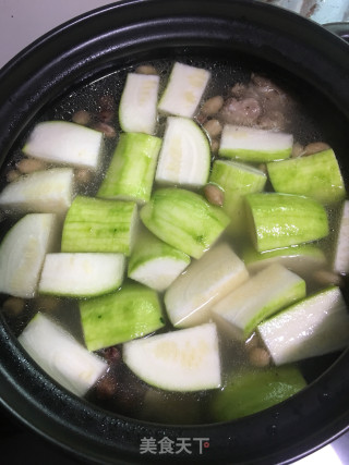 节瓜淡菜骨头汤的做法步骤：10