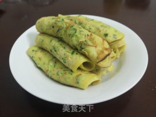 无油黄瓜卷饼的做法步骤：12
