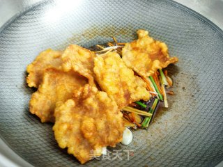 东北锅包肉的做法步骤：13