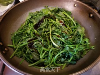 蚝油薯叶的做法步骤：5