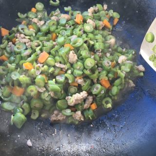 肉末花芸豆丁的做法步骤：12