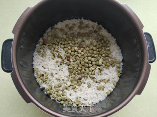 豌豆米饭的做法步骤：5