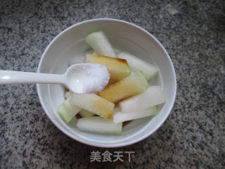香肠蒸冬瓜的做法步骤：5