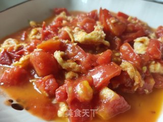 西红柿炒鸡蛋的做法步骤：8