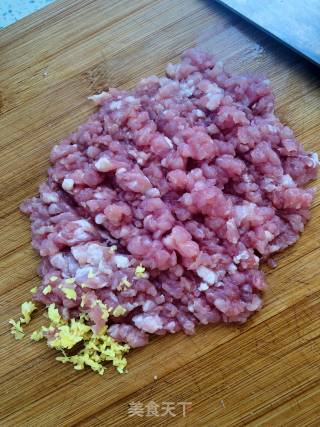 猪肉豇豆饺子的做法步骤：3