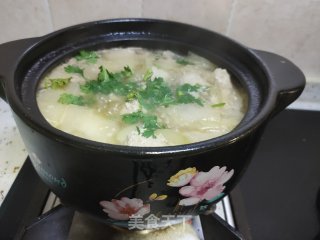 猪肉冬瓜丸子汤的做法步骤：18