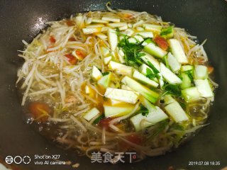 豆芽丝瓜汤的做法步骤：6