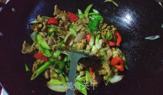 荤菜—洋葱黄瓜炒肉片的做法步骤：13