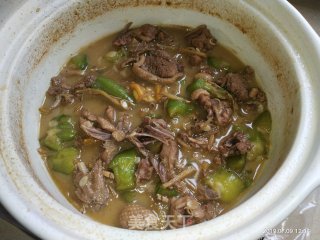 鸭肉丝瓜煲的做法步骤：11