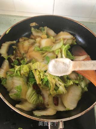 酸辣白菜的做法步骤：6