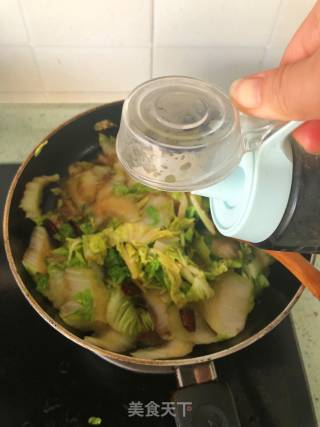 酸辣白菜的做法步骤：7