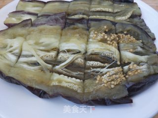 肉冒蒜香茄子的做法步骤：3
