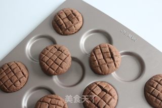 巧克力爆浆麻薯曲奇的做法步骤：22