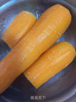 胡萝卜丝炒肉末的做法步骤：1