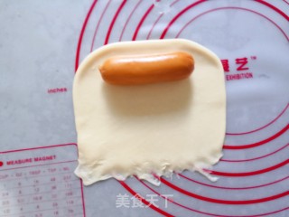芝士肠仔包的做法步骤：4