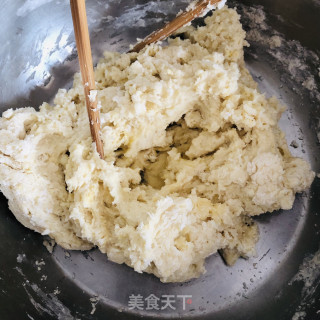 电饭锅版面包~的做法步骤：3
