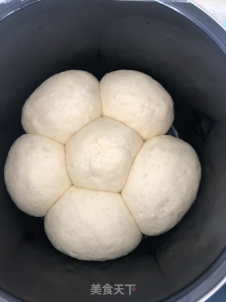 电饭锅版面包~的做法步骤：8