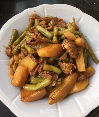 猪肉炖豆角土豆的做法步骤：18