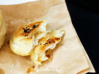 白糖酥饼的做法步骤：1