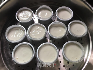 低糖无油米发糕（无泡打粉配方~）的做法步骤：6