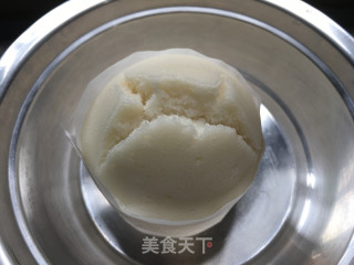 低糖无油米发糕（无泡打粉配方~）的做法步骤：8