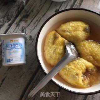 蒸无花果拌酸奶的做法步骤：6