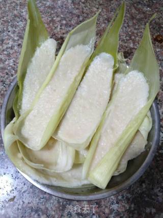 嫩玉米粑的做法步骤：12