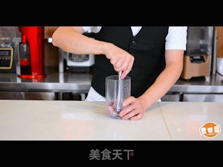 誉世晨饮品技术培训——荔枝粉粉教程的做法步骤：3