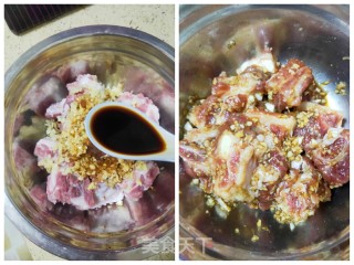 蒜香排骨的做法步骤：2