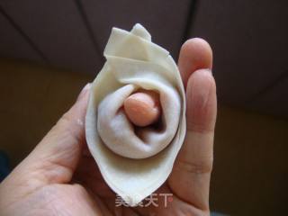胡萝卜肉末云吞的做法步骤：11
