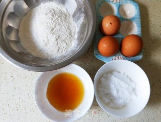 蜂蜜小蛋糕的做法步骤：1