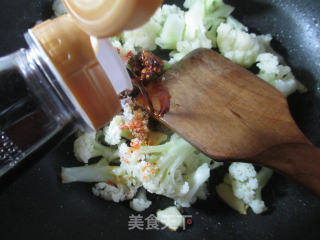 香辣花菜的做法步骤：7