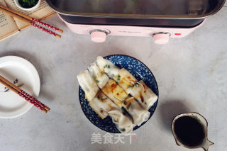 鸡蛋肠粉的做法步骤：9