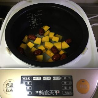 薏米南瓜红枣粥的做法步骤：2