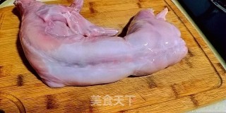 双椒兔丁的做法步骤：1
