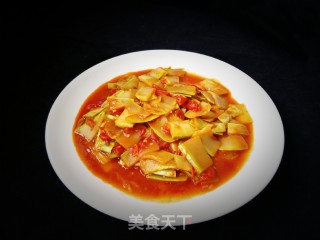 番茄炒夏瓜的做法步骤：1