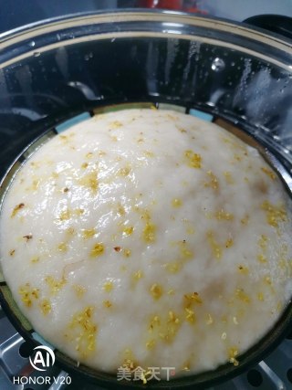 桂花酒酿米糕的做法步骤：8