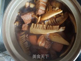 冬笋焖肉的做法步骤：8