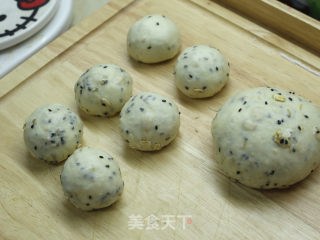 黑芝麻燕麦面包的做法步骤：6