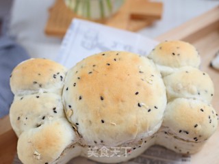 黑芝麻燕麦面包的做法步骤：11