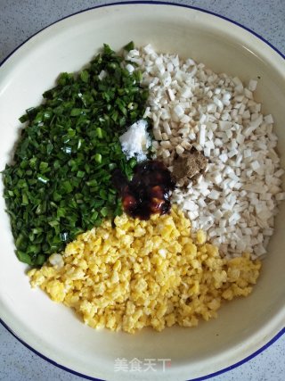韭菜饺子的做法步骤：4