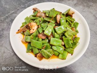 五花肉炒芸豆的做法步骤：12